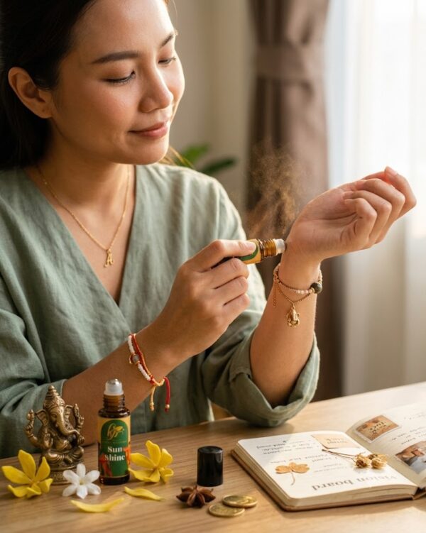 Essential oil blends SunShine Pim Saen Aroma Craft