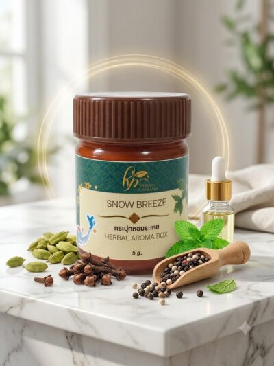 Thai Crafted Aromatic Herbs Snow Breeze By Herbal Plantasia