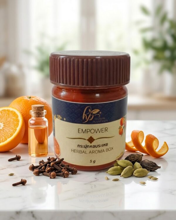 Thai Crafted Aromatic Herbs Empower By Herbal Plantasia Orange Garden