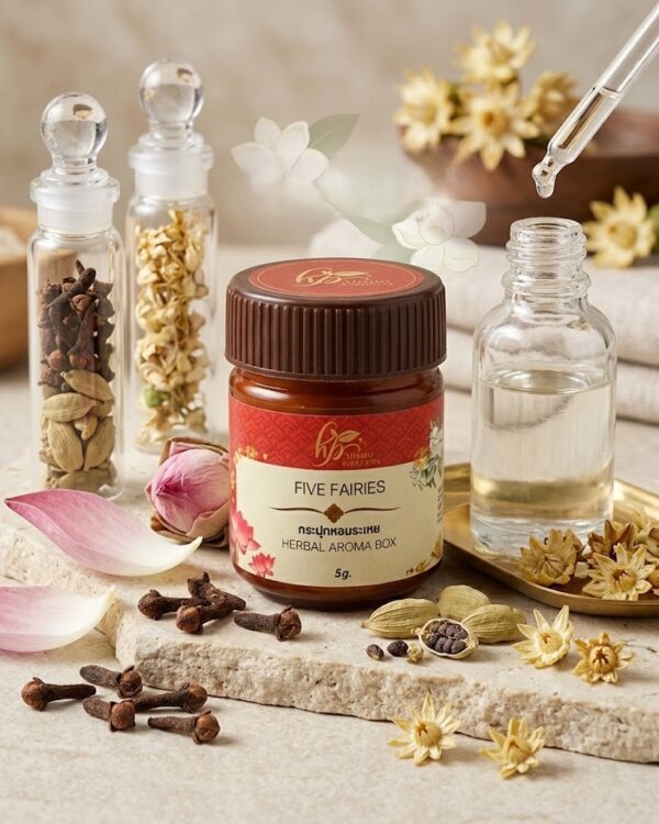 Thai Crafted Aromatic Herbs Five Fairies By Herbal Plantasia