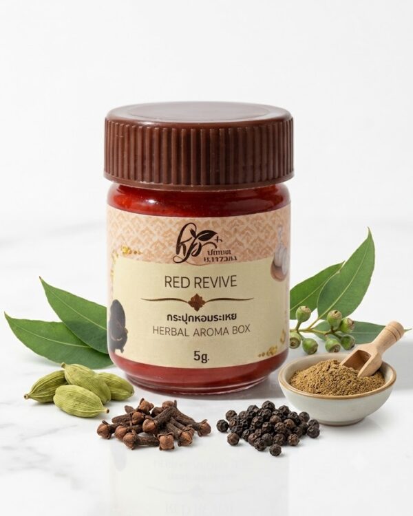 Thai Crafted Aromatic Herbs Red Revive By Herbal Plantasia