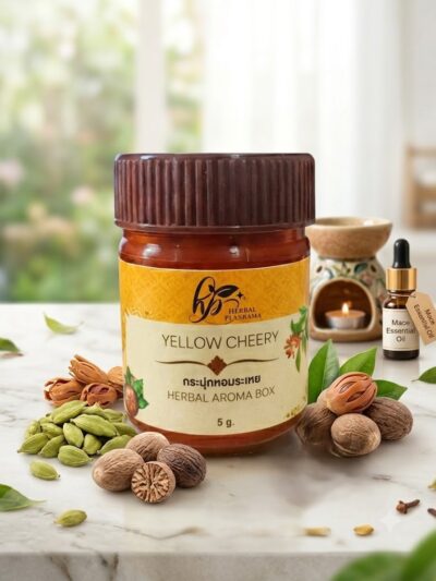 Thai Crafted Aromatic Herbs Yellow Cheery By Herbal Plantasia